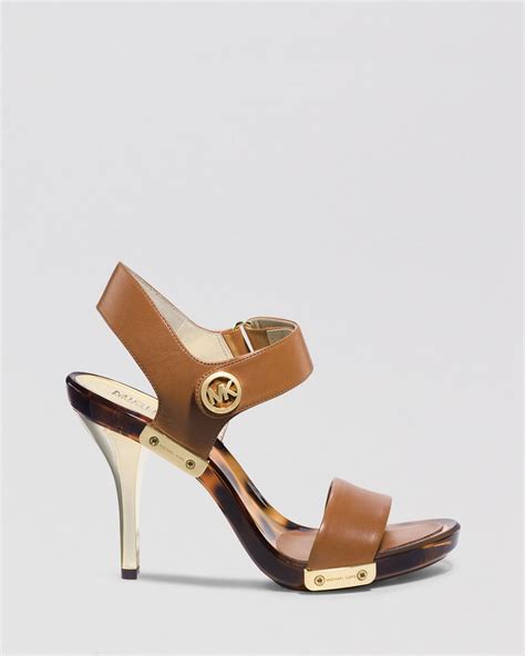 michael kors sandal heels velvet|michael kors open toe sandals.